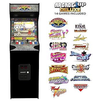 Amazon.com: ARCADE1UP Street Fighter II CE HS-5 Deluxe